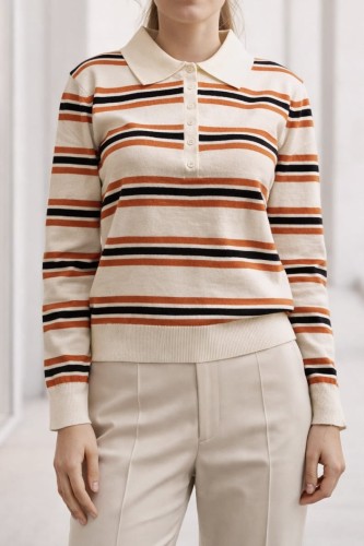 Sweterek z kołnierzykiem